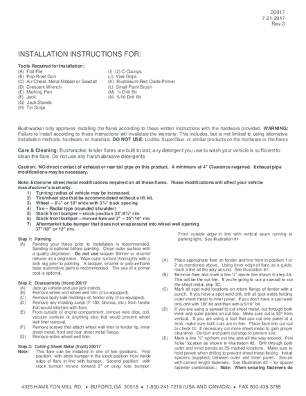 Installation Manual